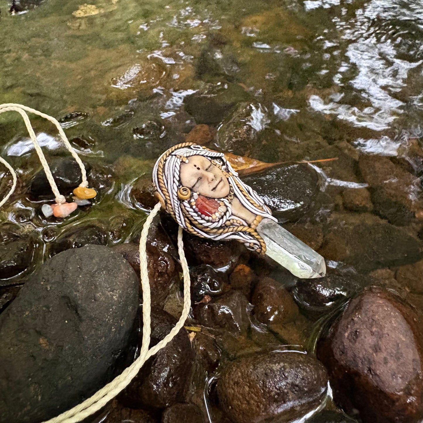 Quartz Goddess Necklace