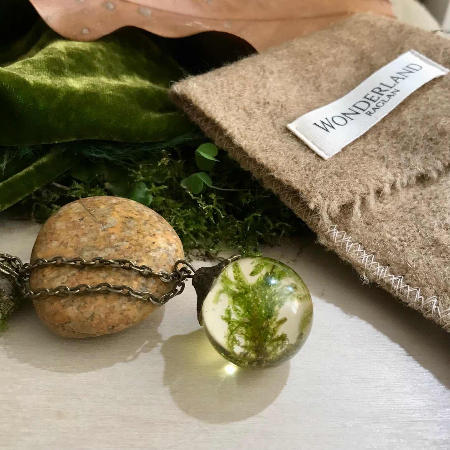 Fairy Moss Pendant - Large