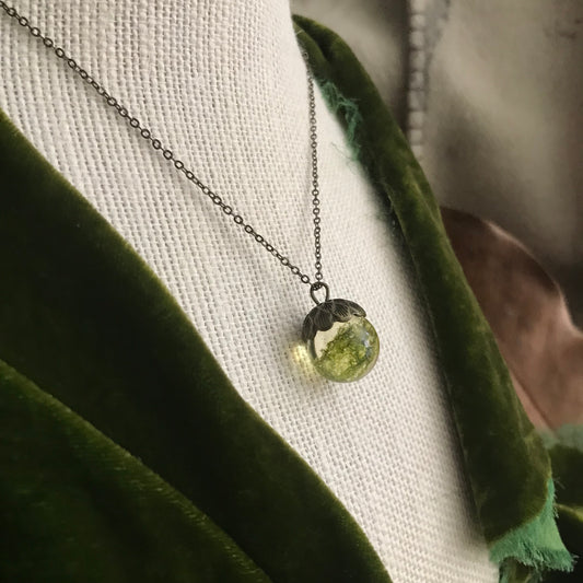 Fairy Moss Pendant - Mini