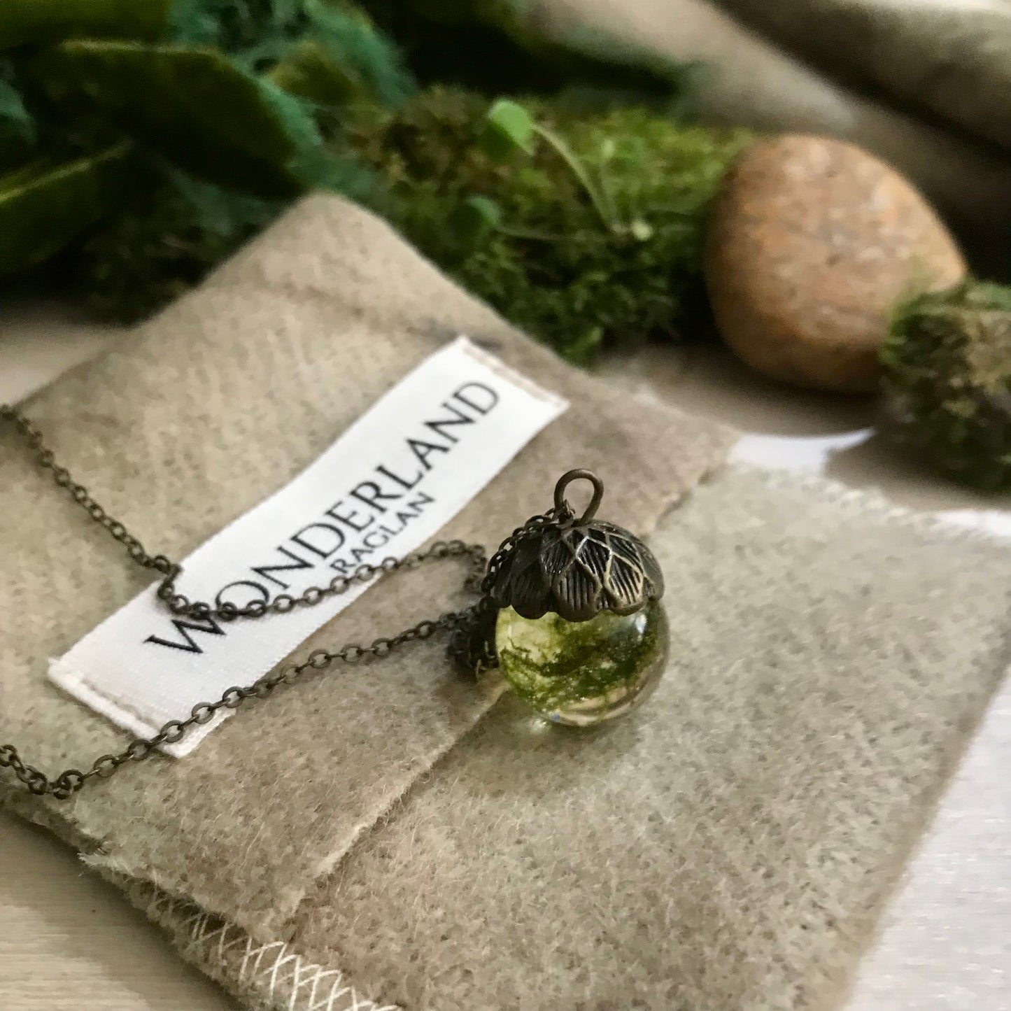 Fairy Moss Pendant - Mini