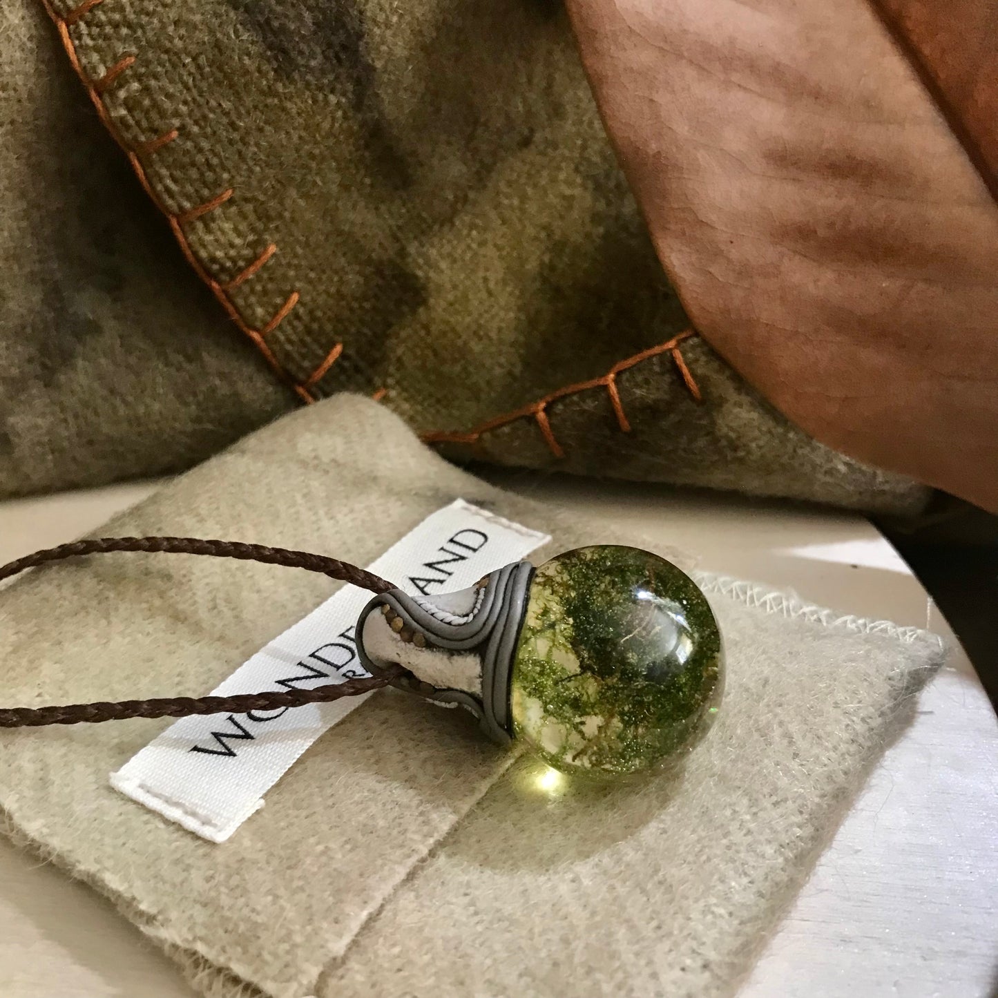 Sculpted Moss Necklace - Large