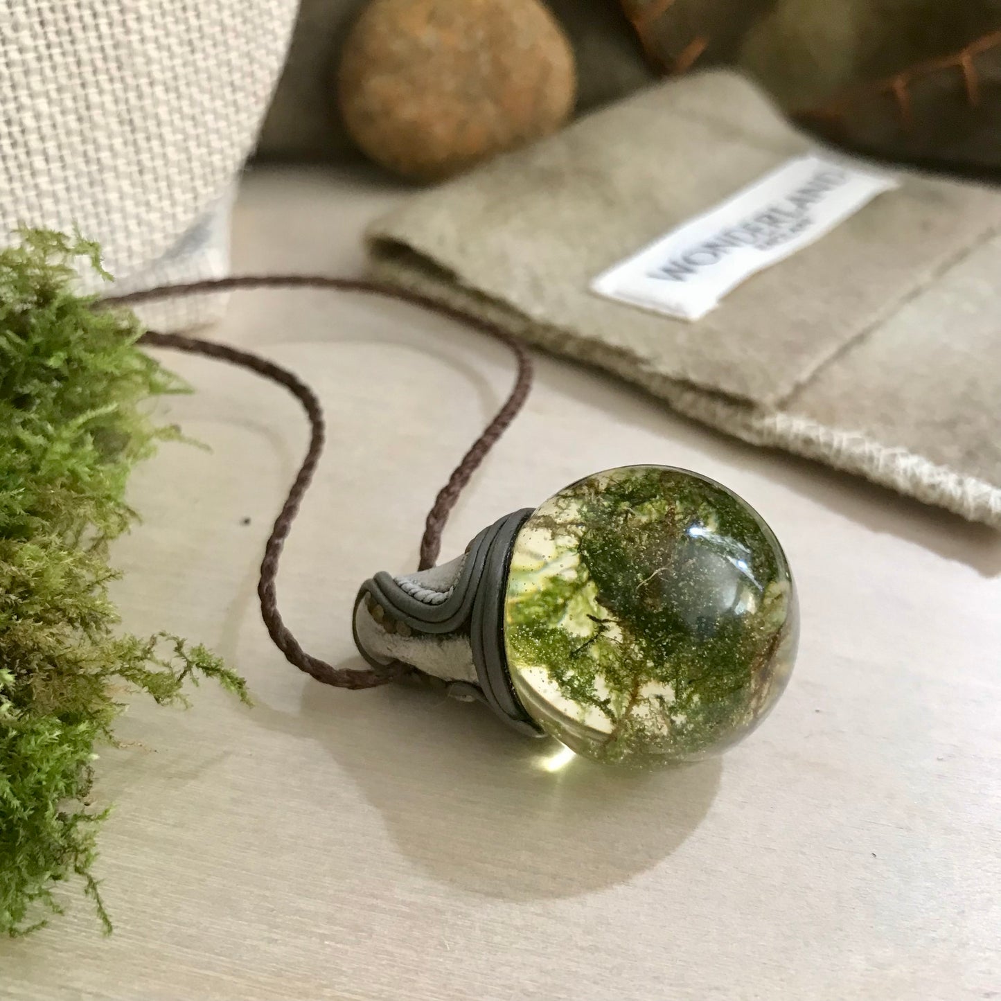 Sculpted Moss Necklace - Large