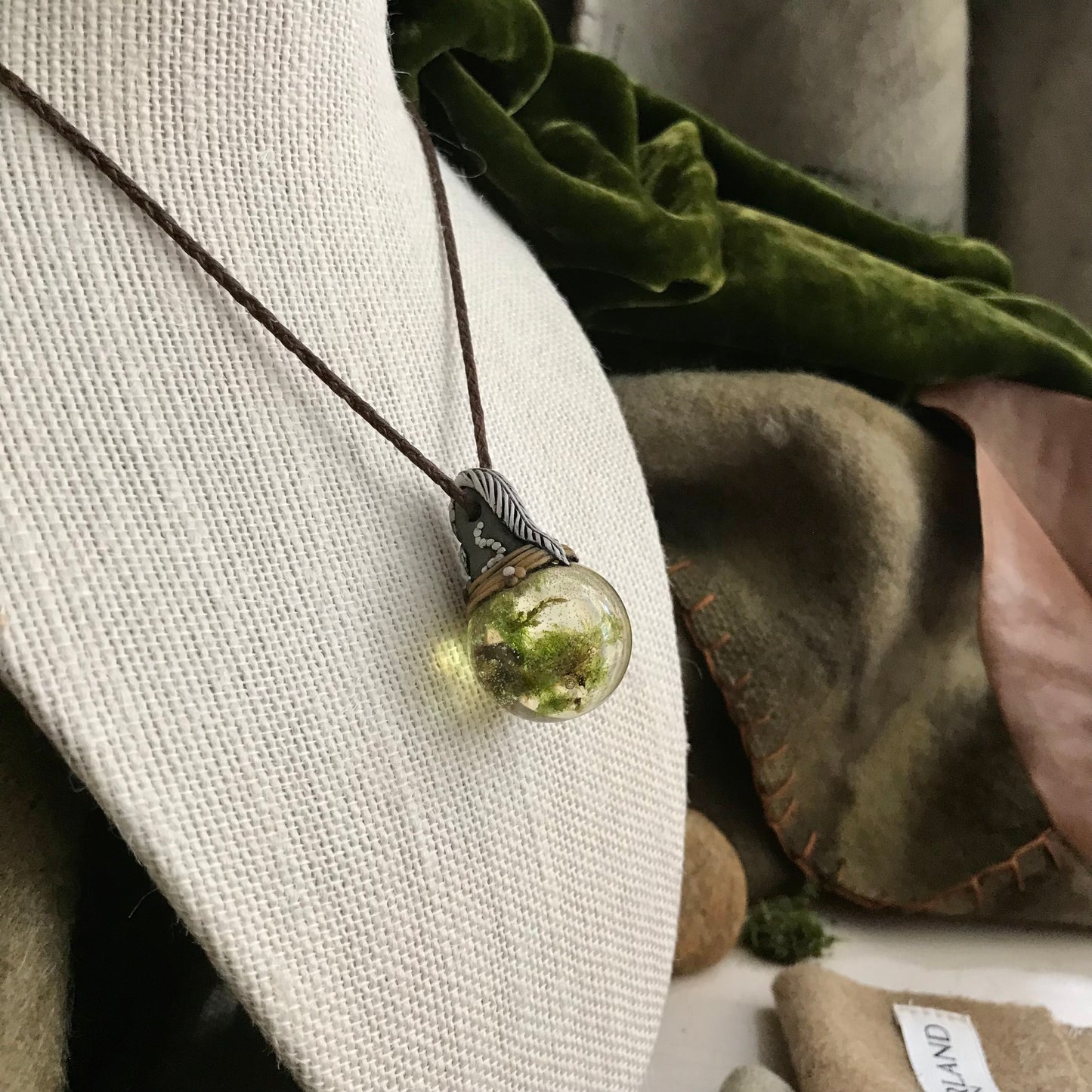 Sculpted Sphere Necklace - Large