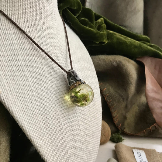 Sculpted Sphere Necklace - Large
