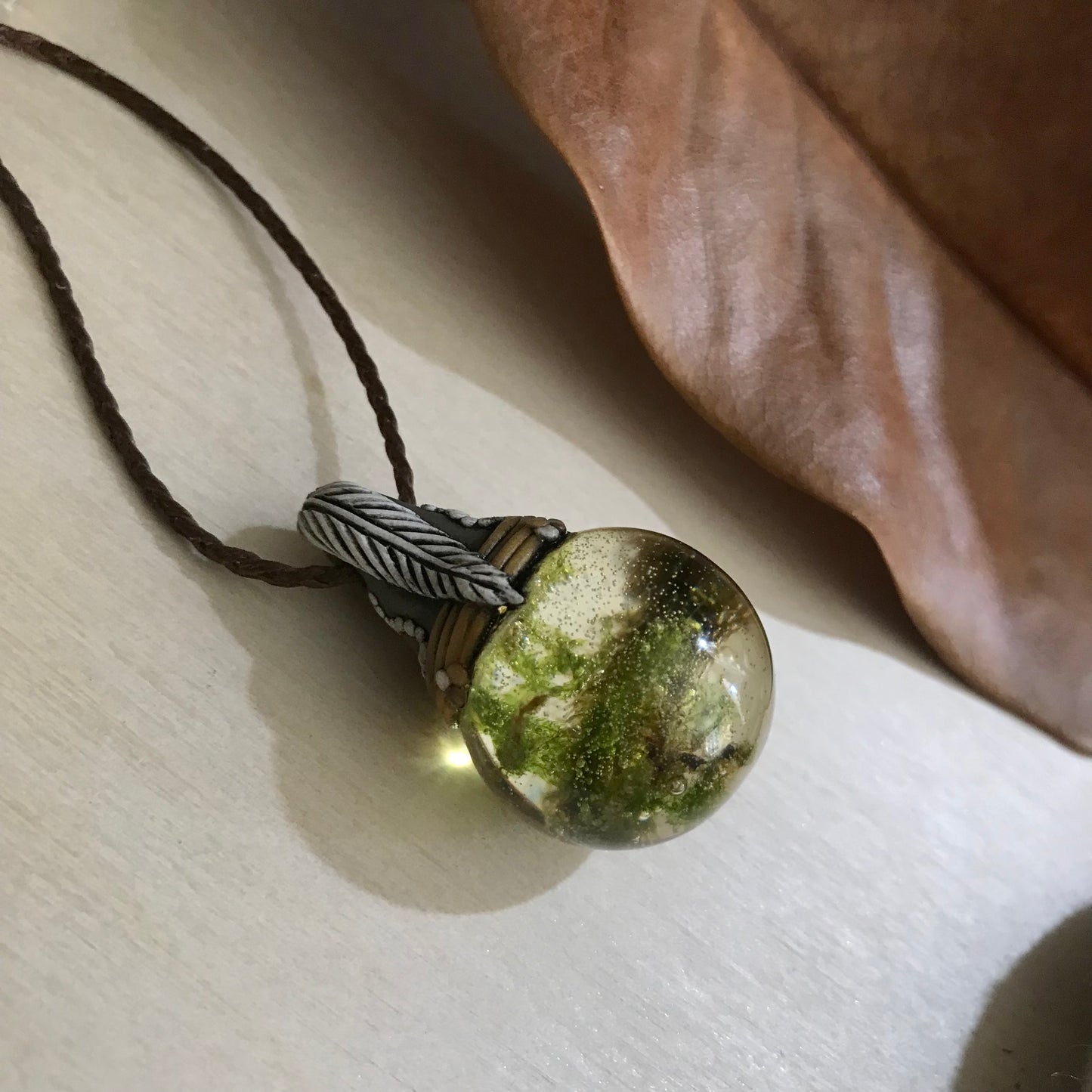 Sculpted Sphere Necklace - Large