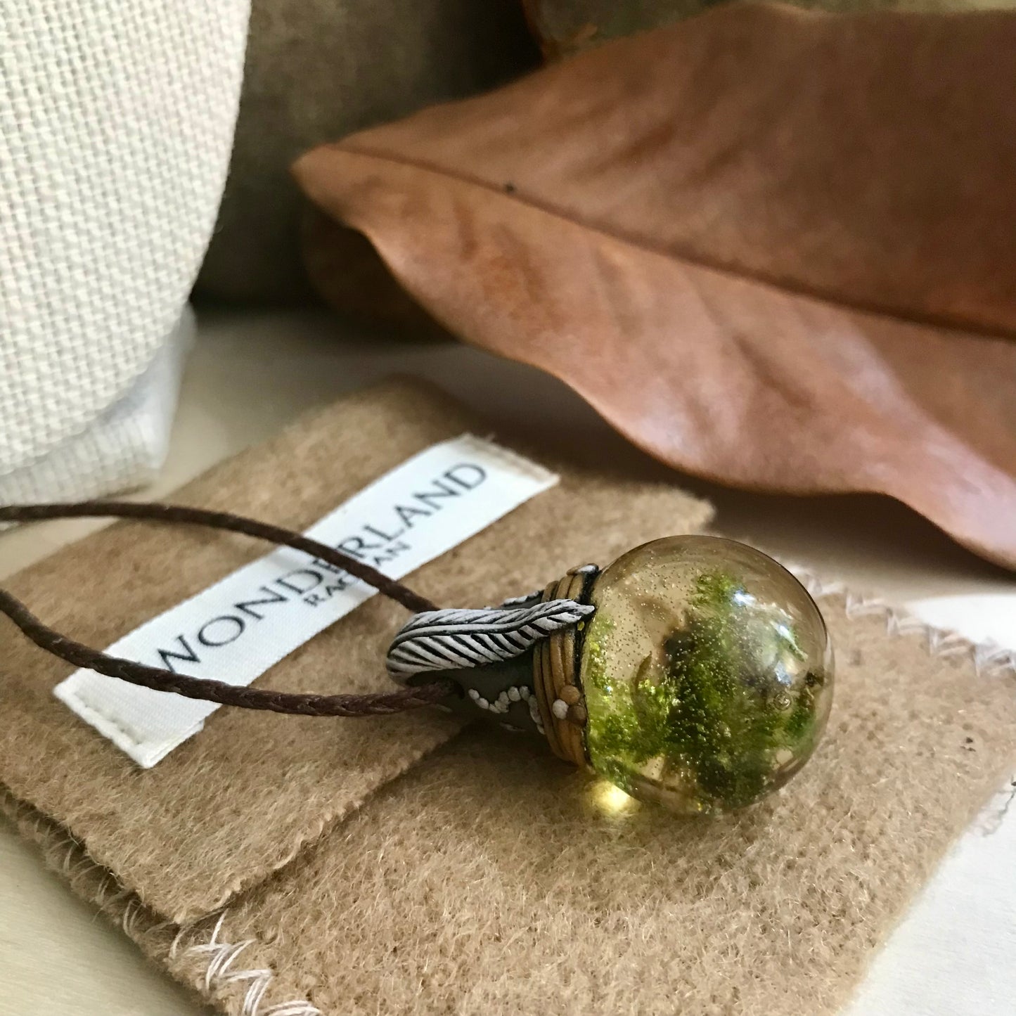 Sculpted Sphere Necklace - Large