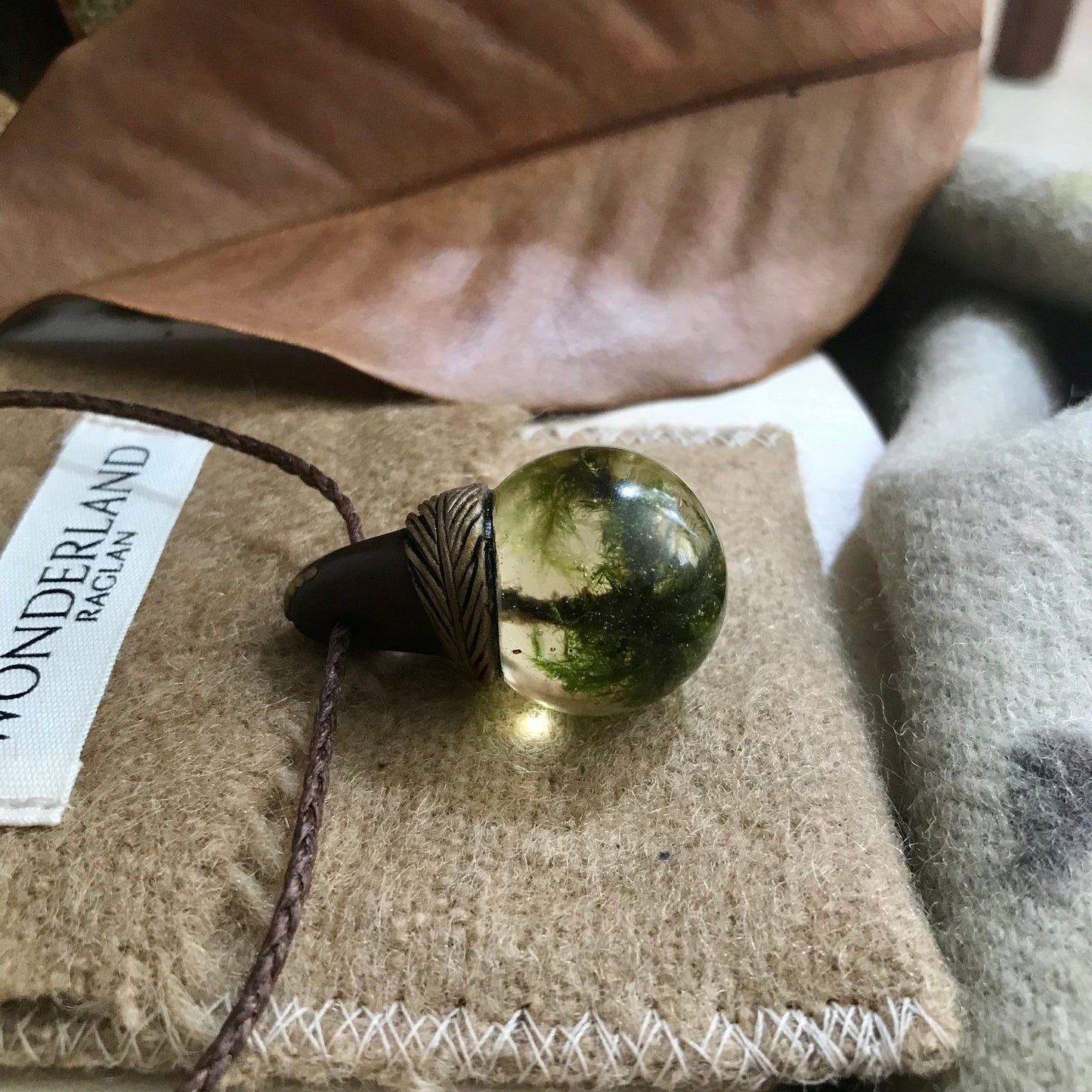 Sculpted Sphere Necklace - Large