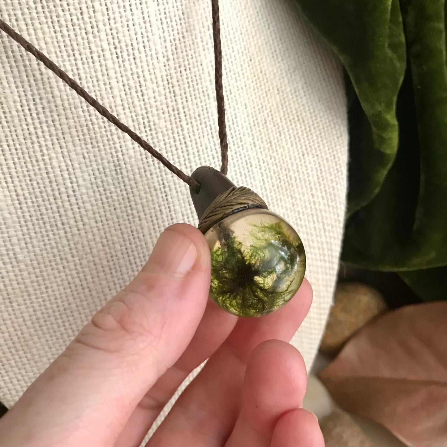 Sculpted Sphere Necklace - Large