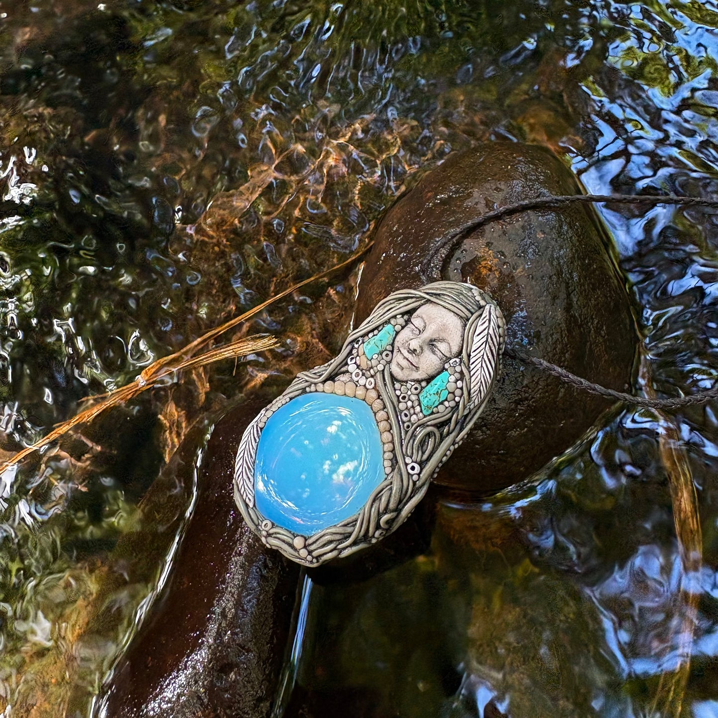 Opalite Goddess Necklace