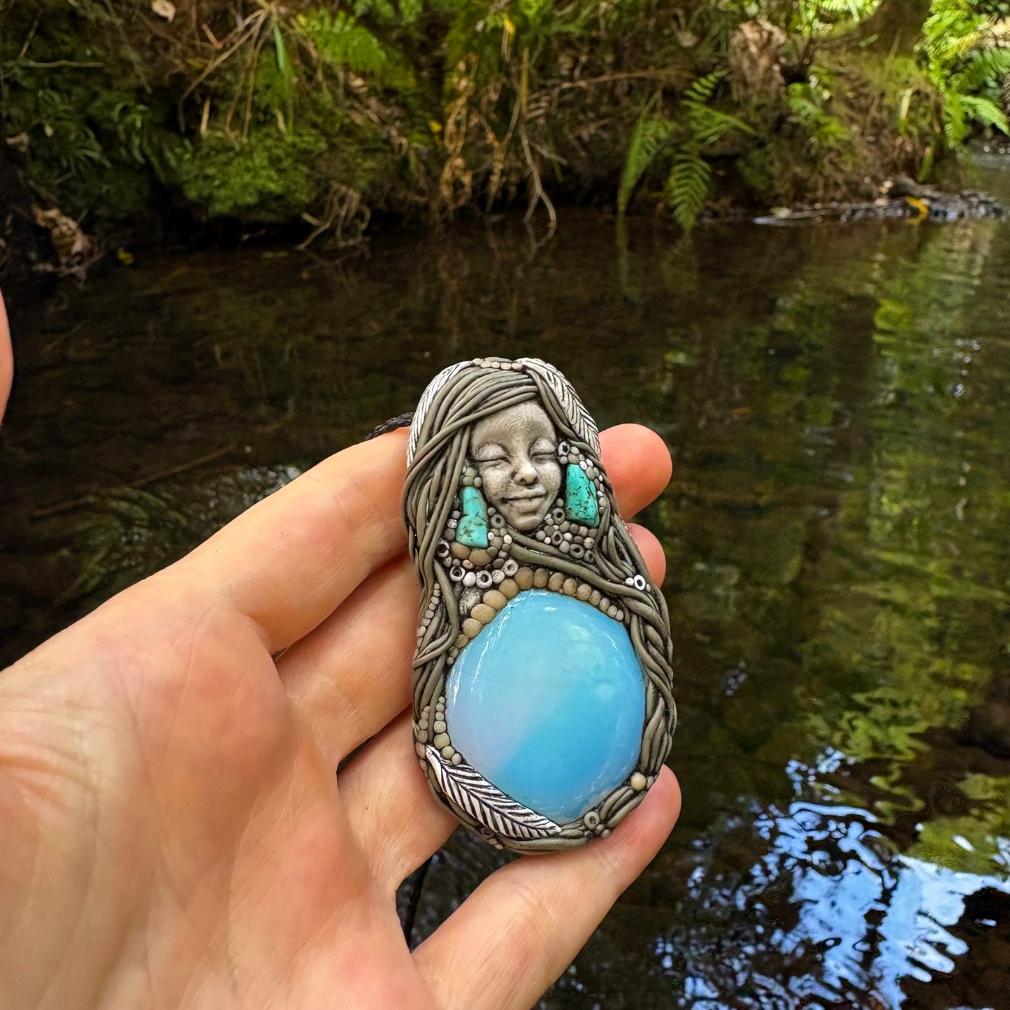 Opalite Goddess Necklace