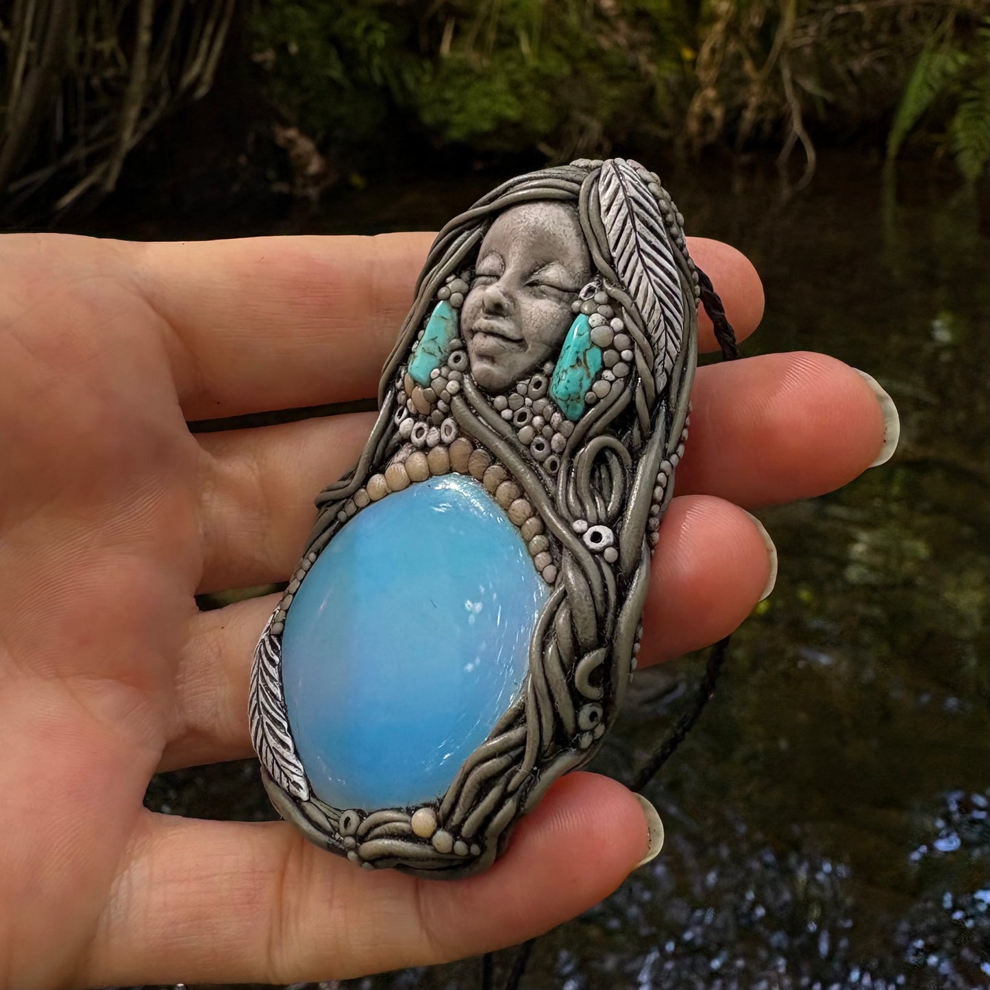 Opalite Goddess Necklace