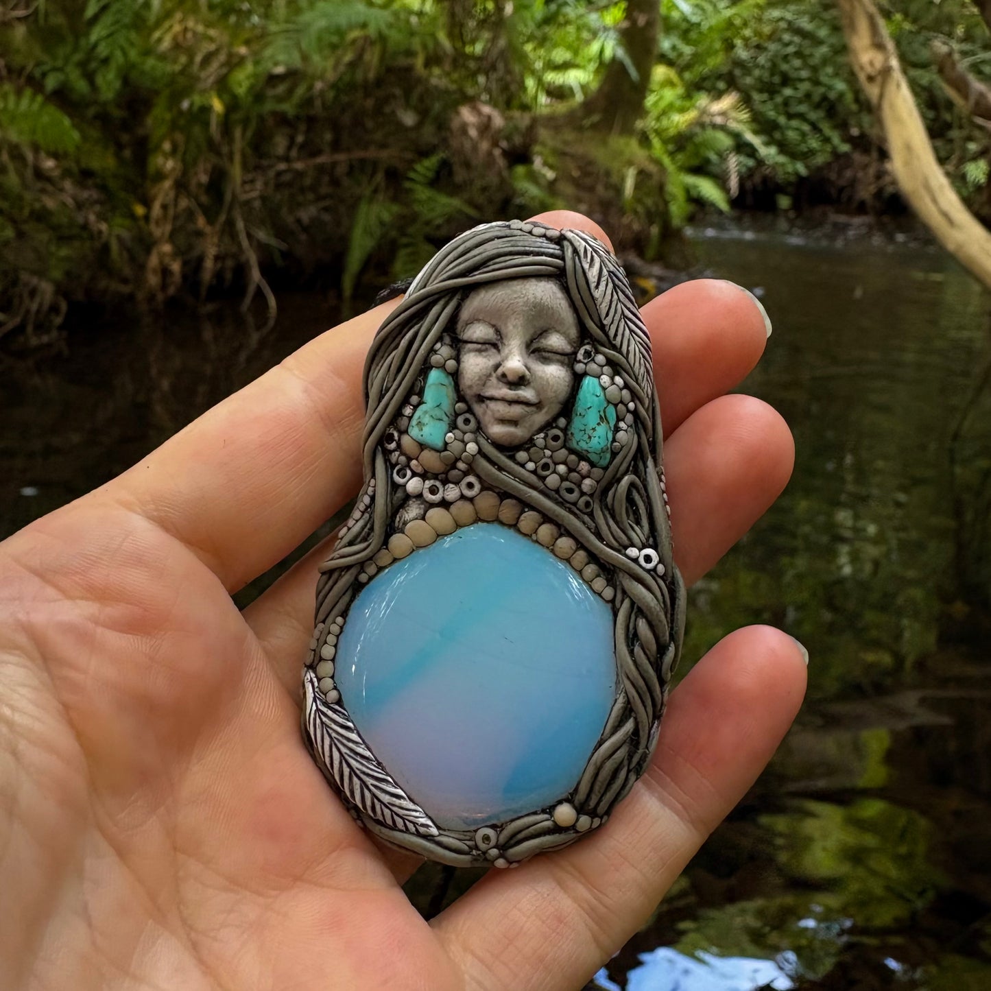 Opalite Goddess Necklace