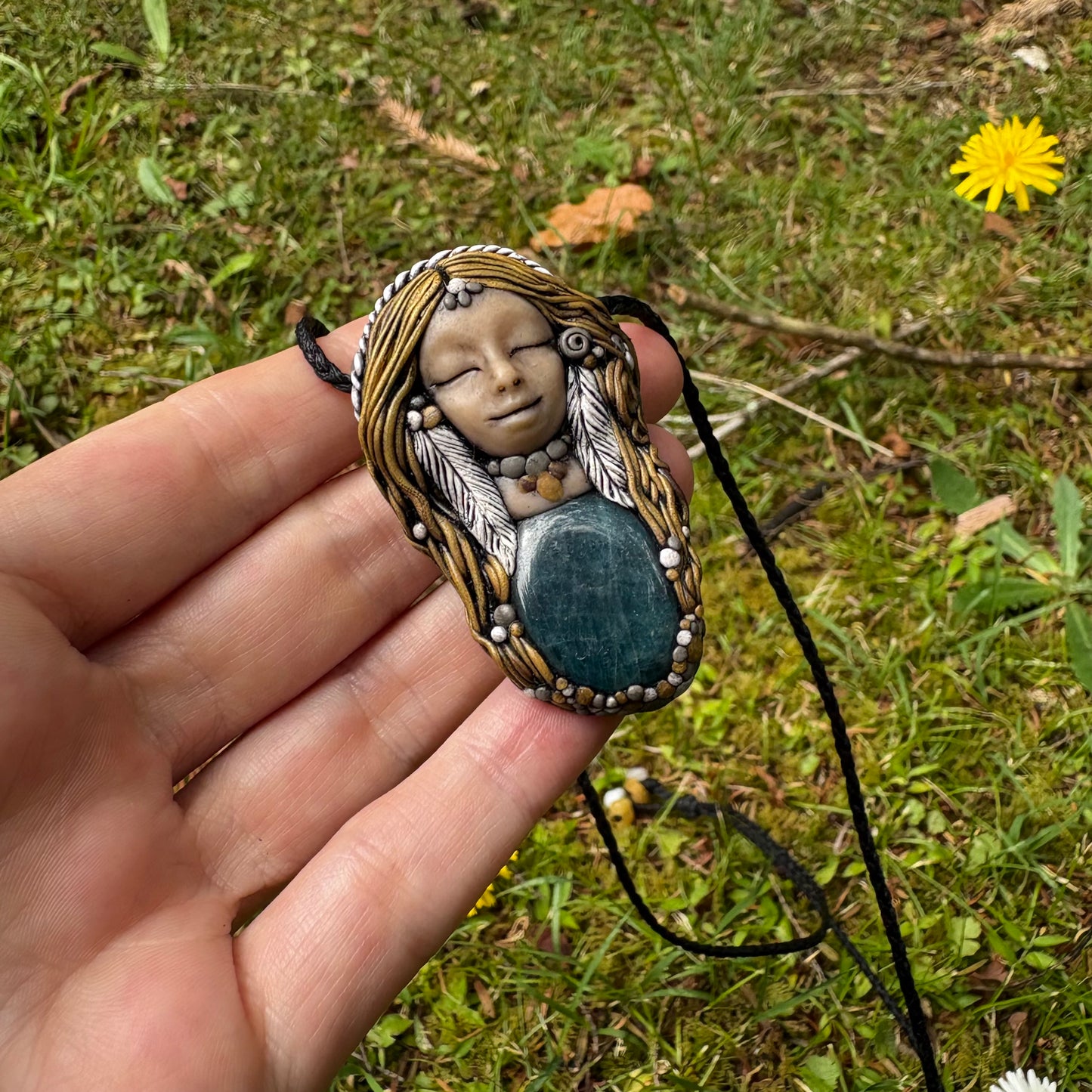 Blue Apatite Goddess