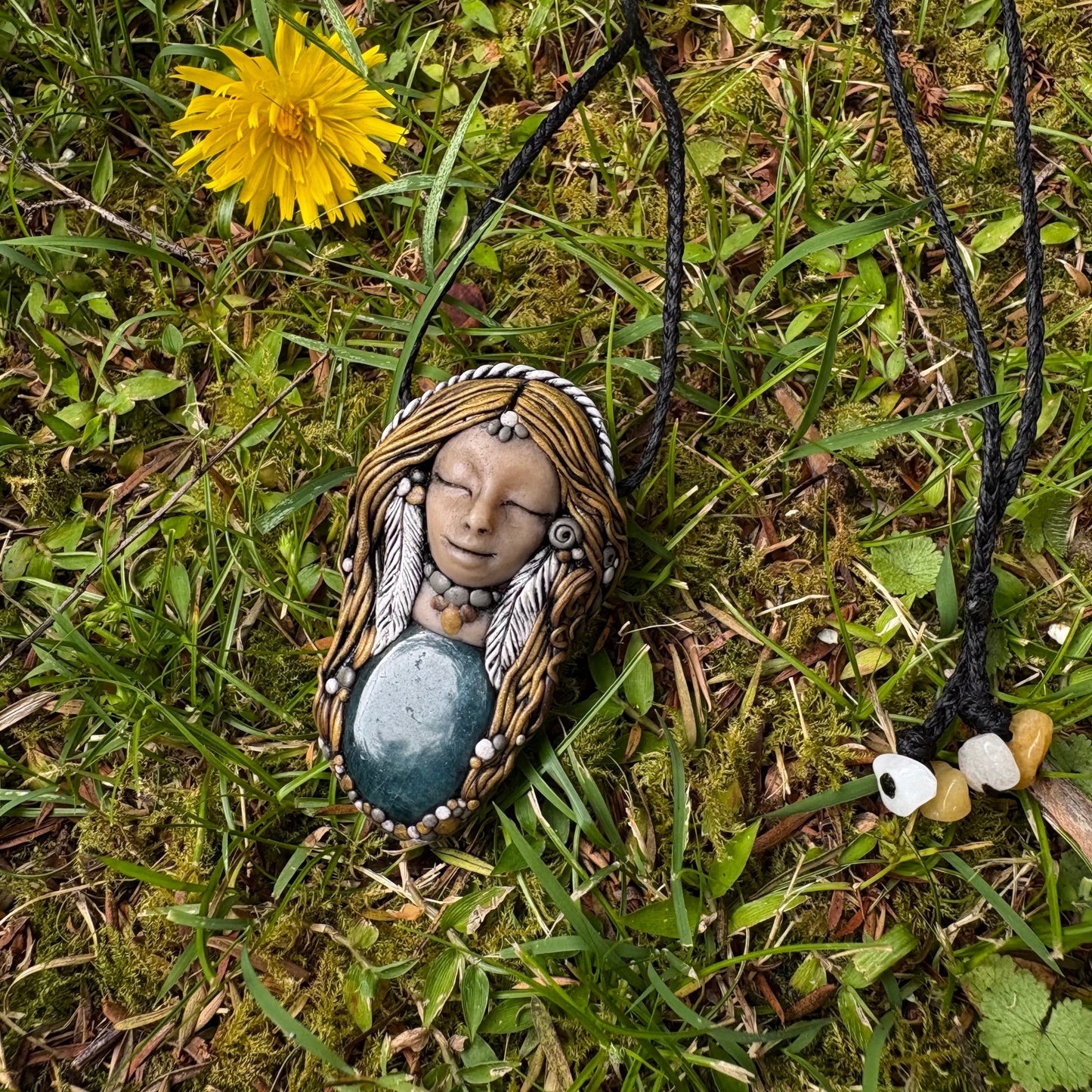 Blue Apatite Goddess