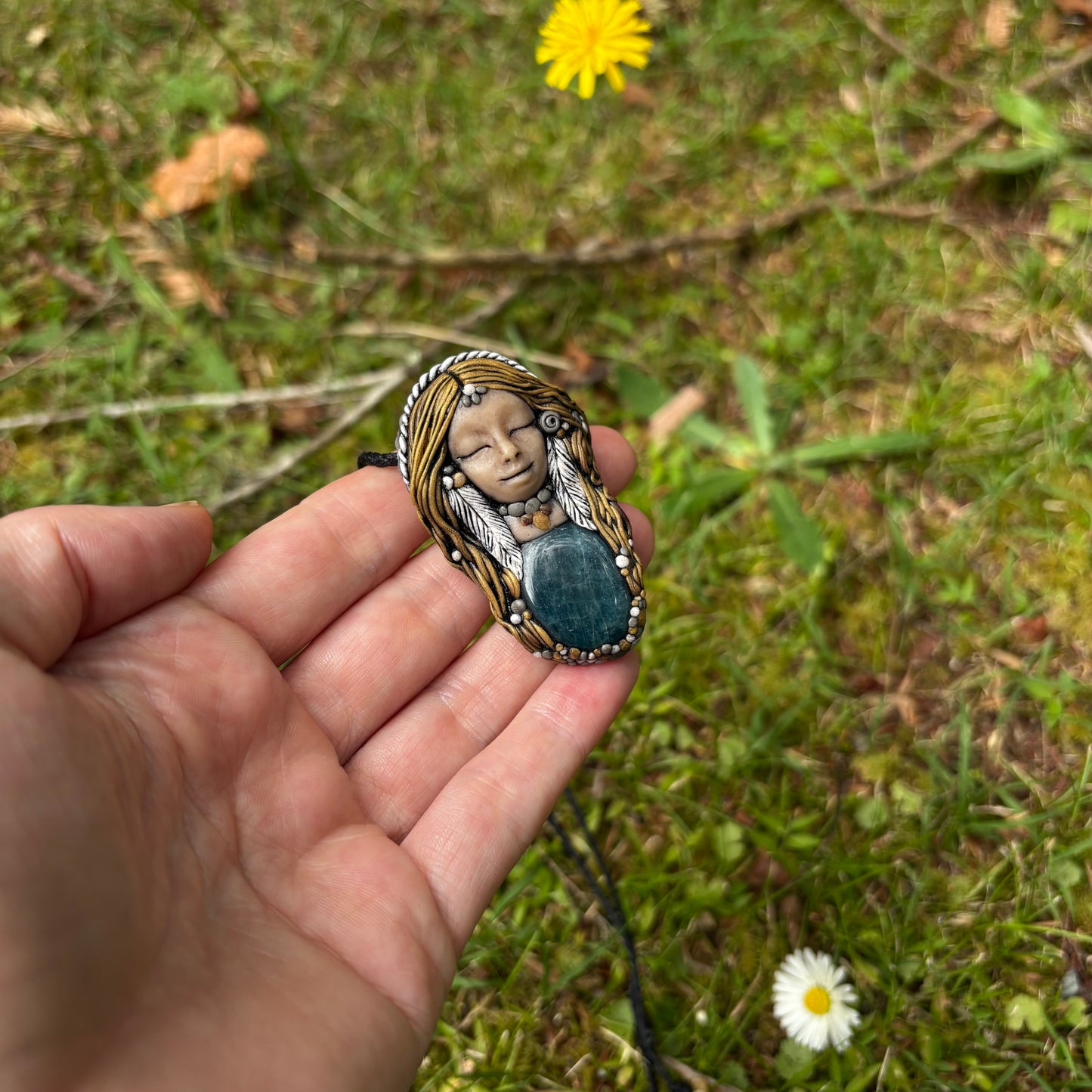 Blue Apatite Goddess