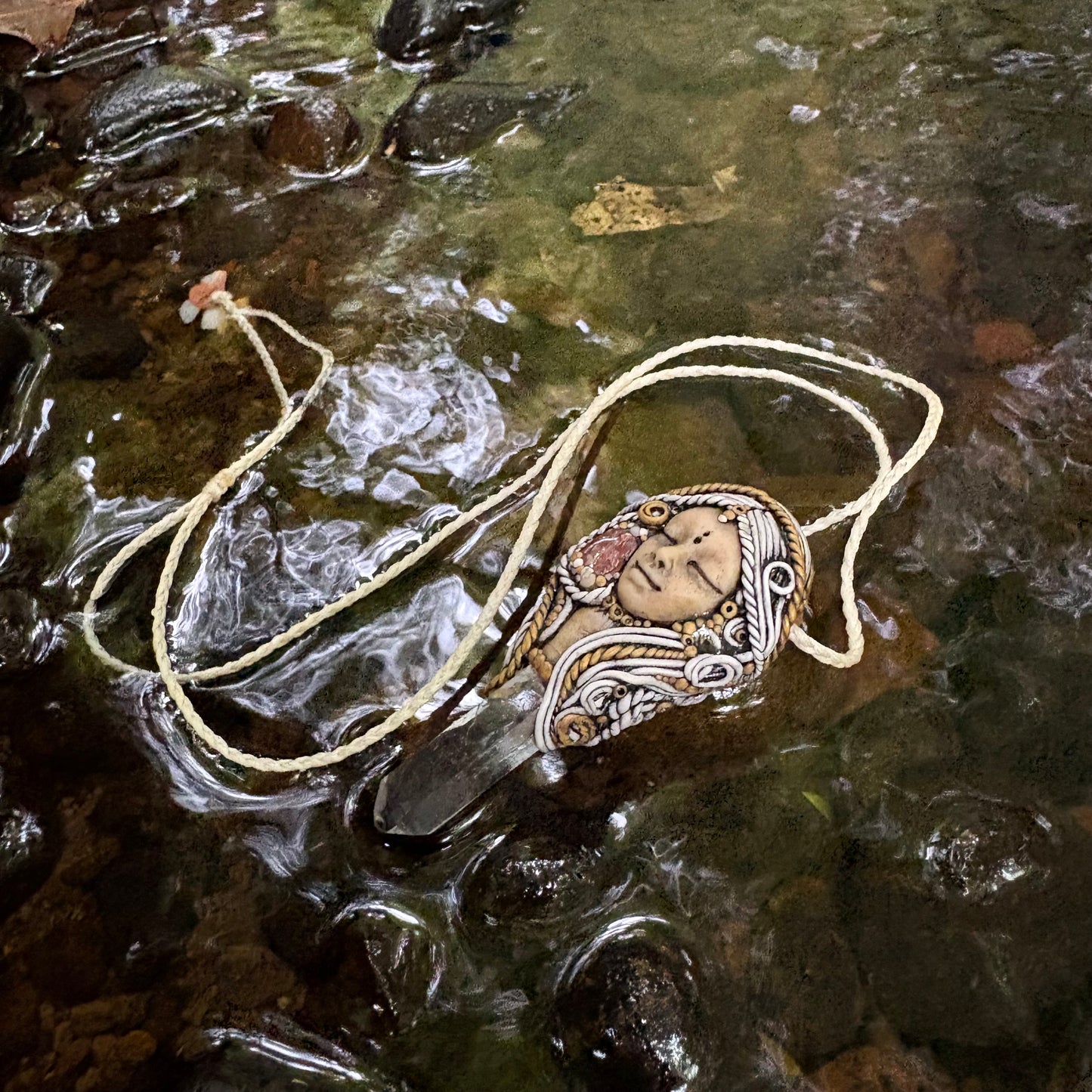 Quartz Goddess Necklace