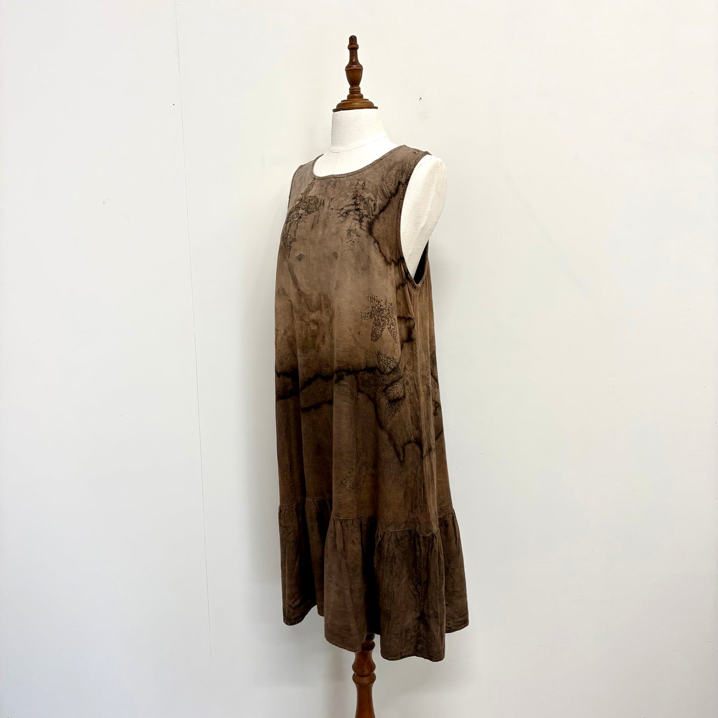 Earth Shadow ~ Linen dress