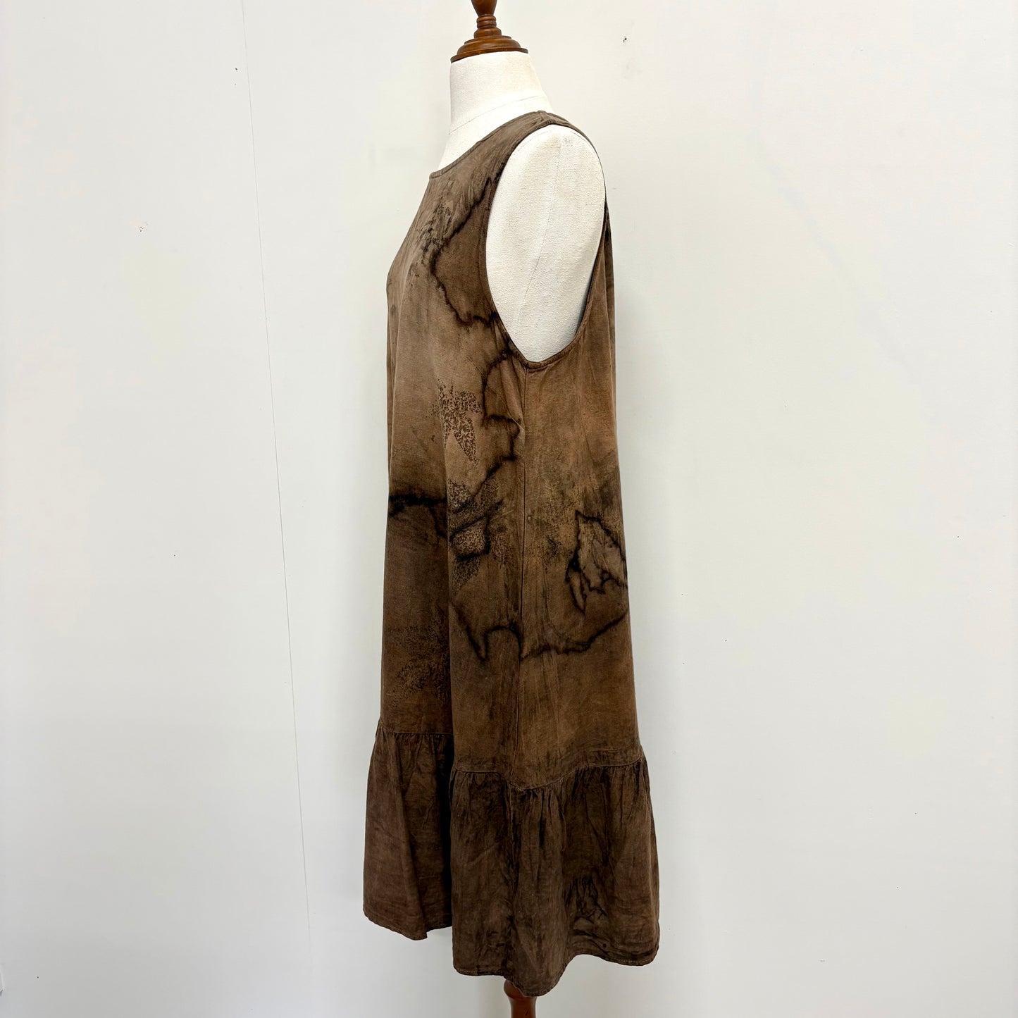 Earth Shadow ~ Linen dress