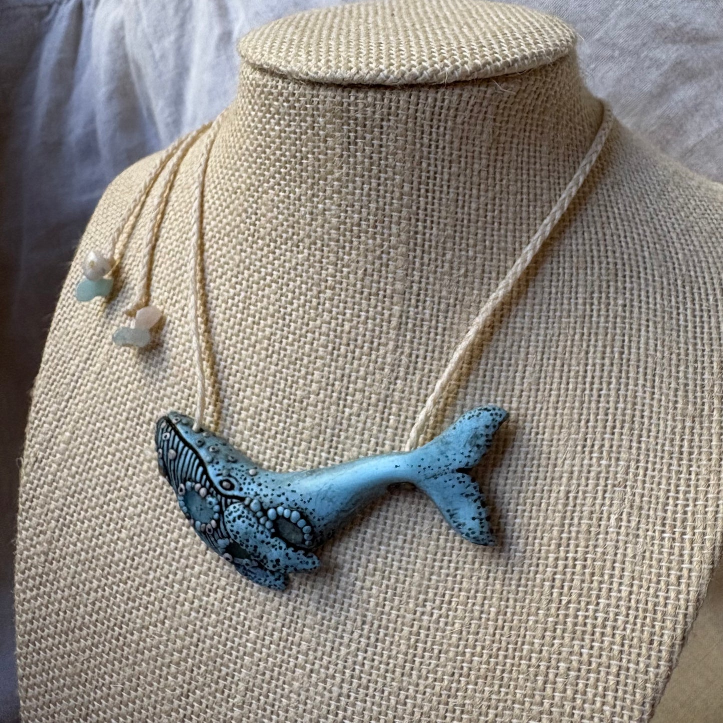 Blue Whale Necklace