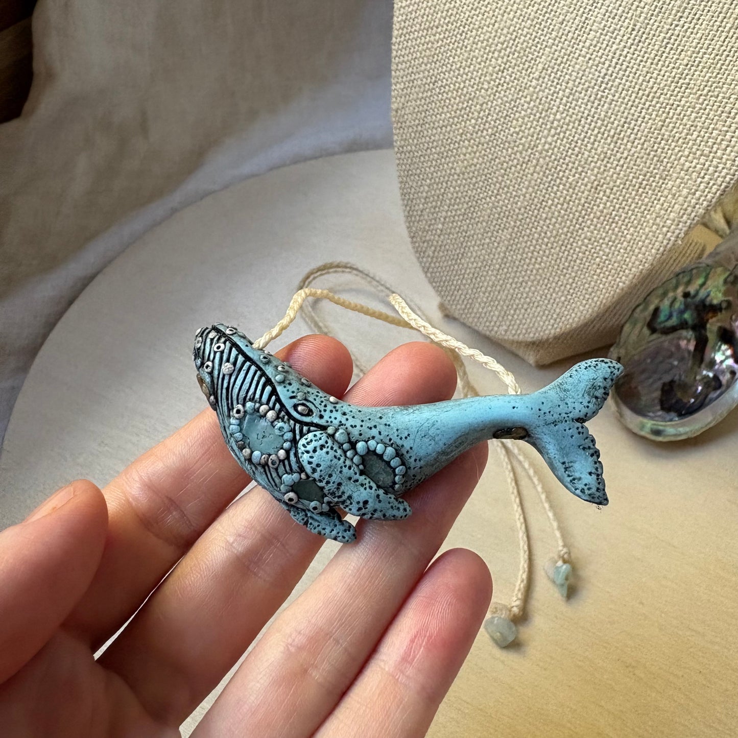 Blue Whale Necklace