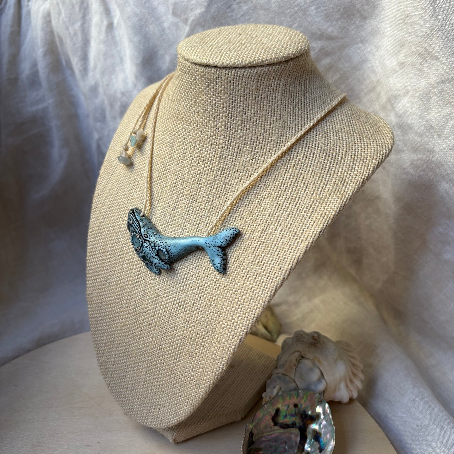 Blue Whale Necklace