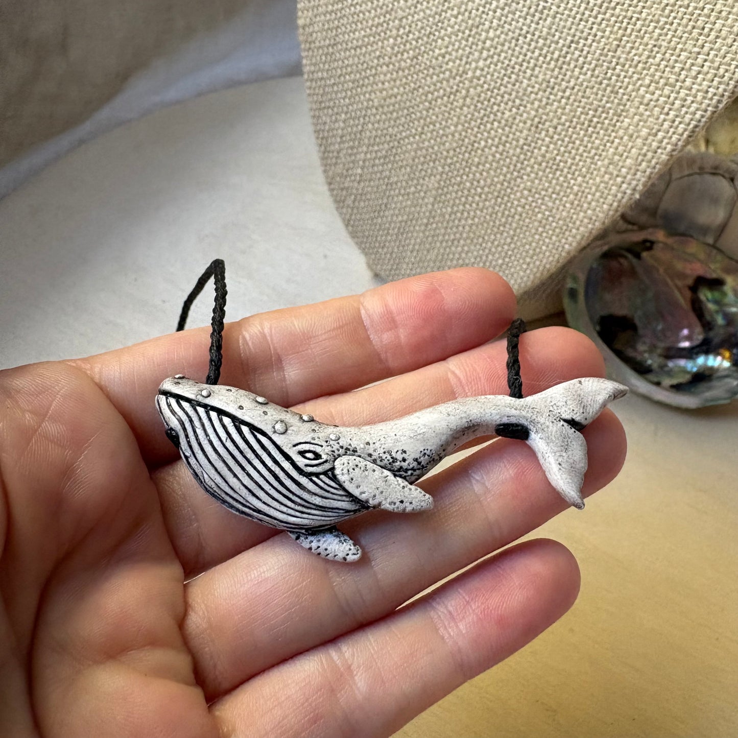 White Whale Necklace