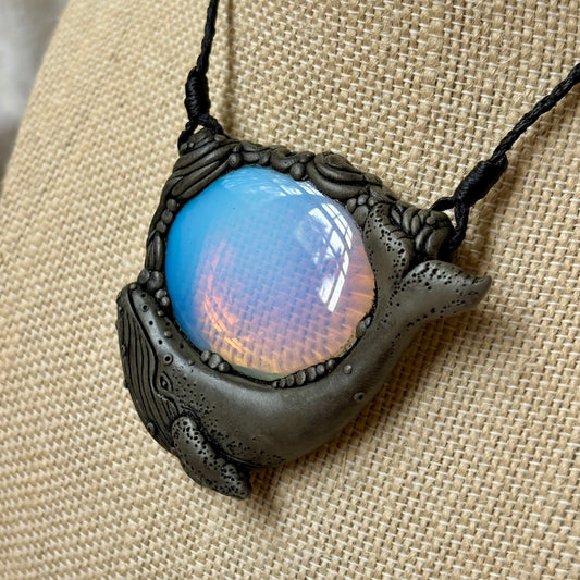 Opalite Whale Necklace