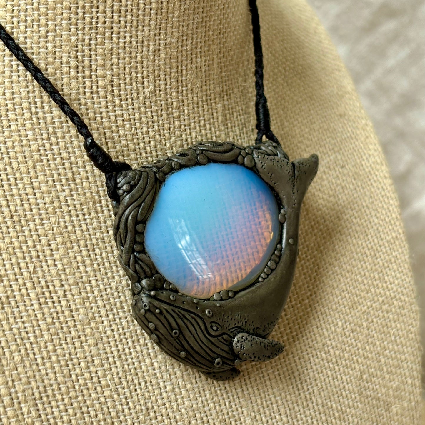Opalite Whale Necklace