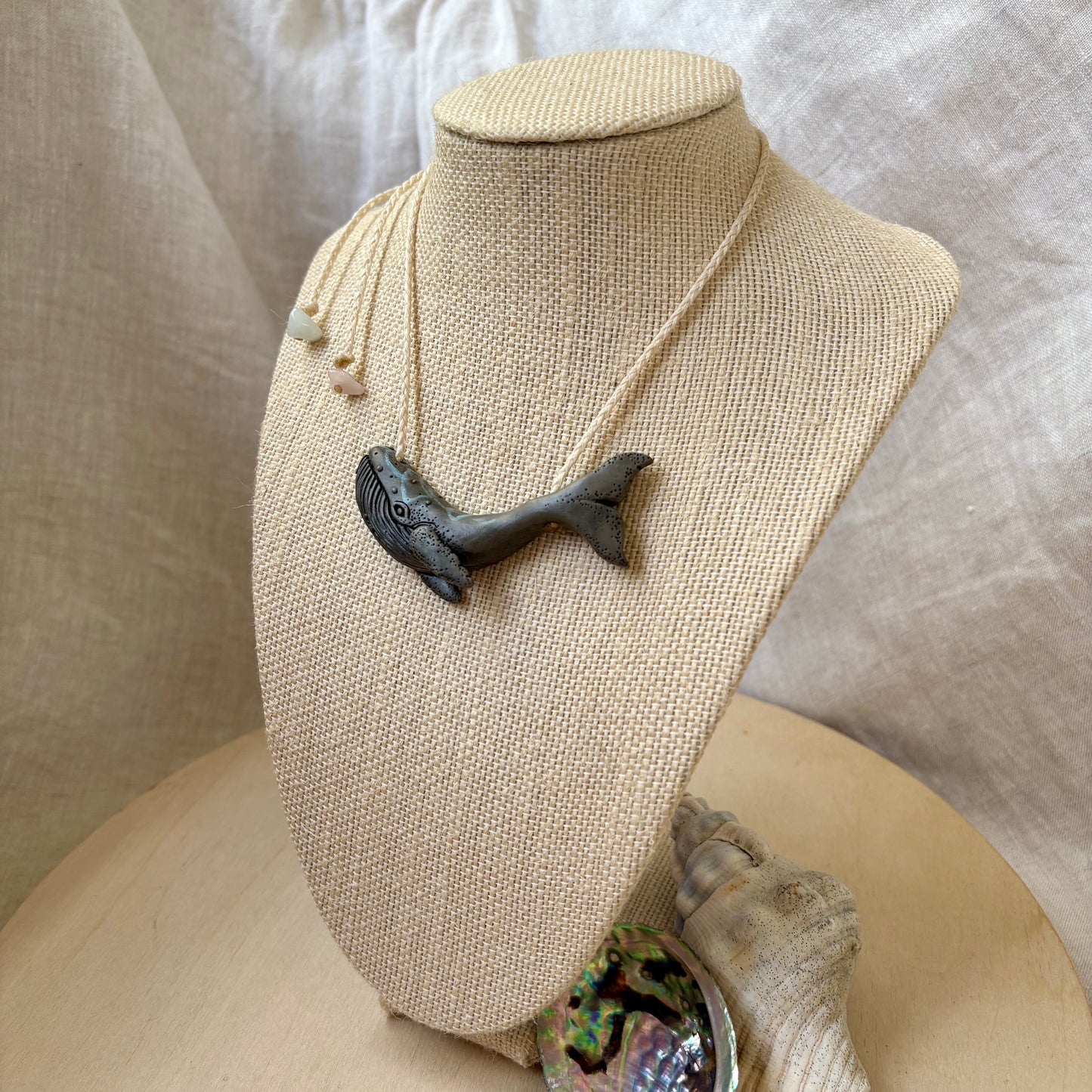 Dappled Whale Necklace
