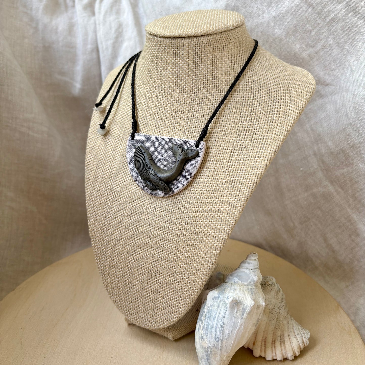 Framed Whale Necklace